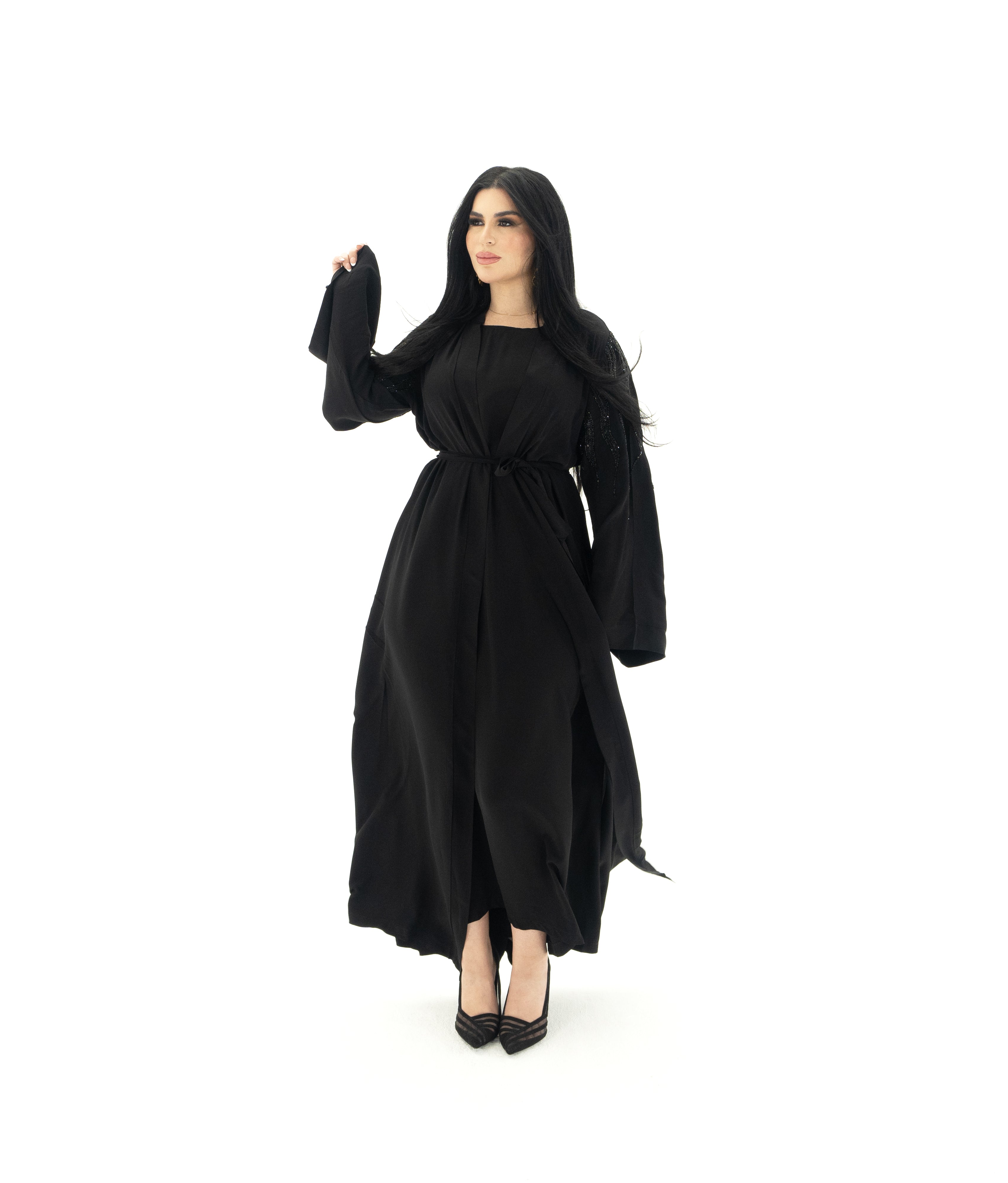 Abaya Nuit Étoilée - Kan Ya Makan