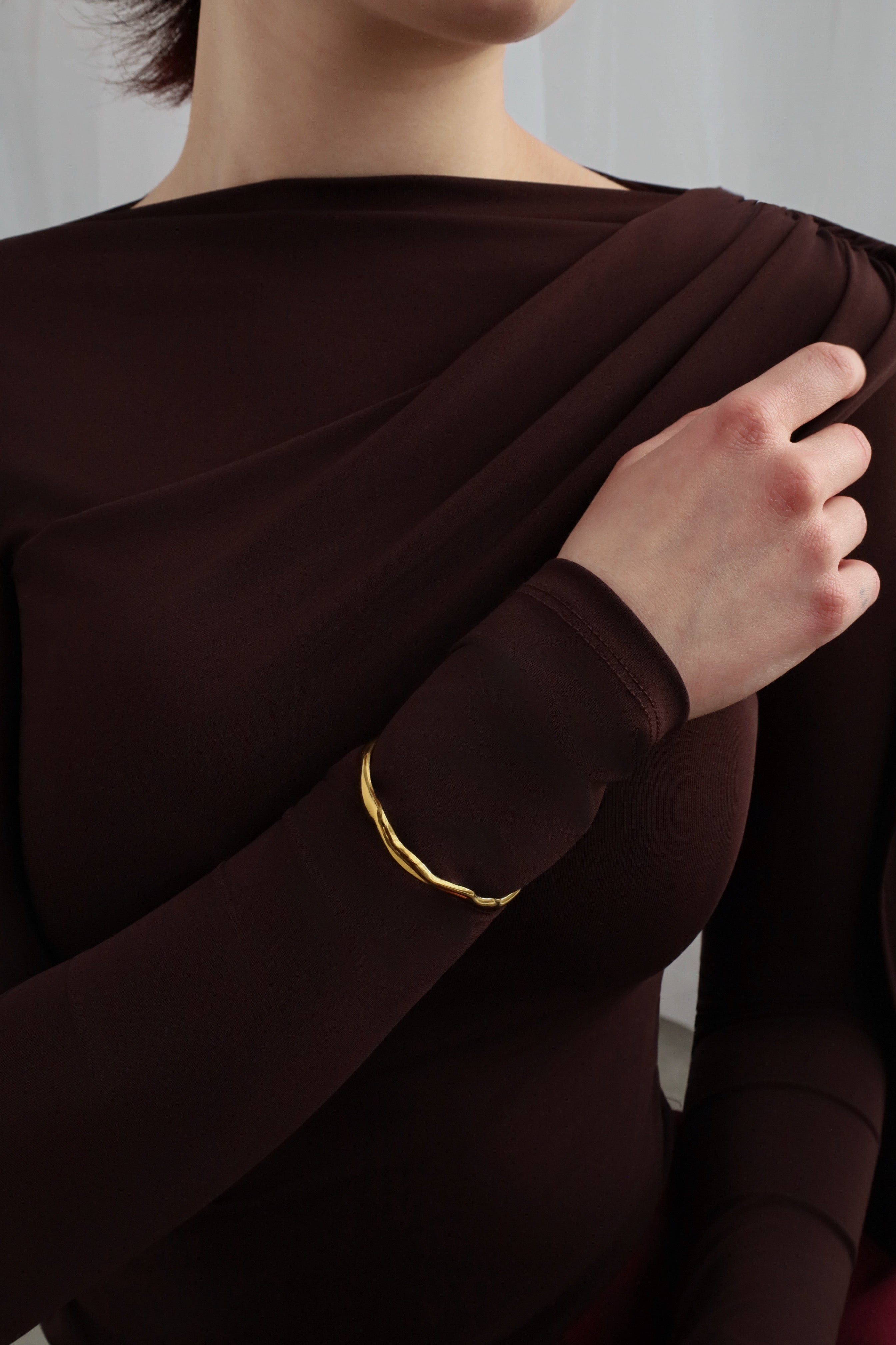 Naïa - Bracelet doré