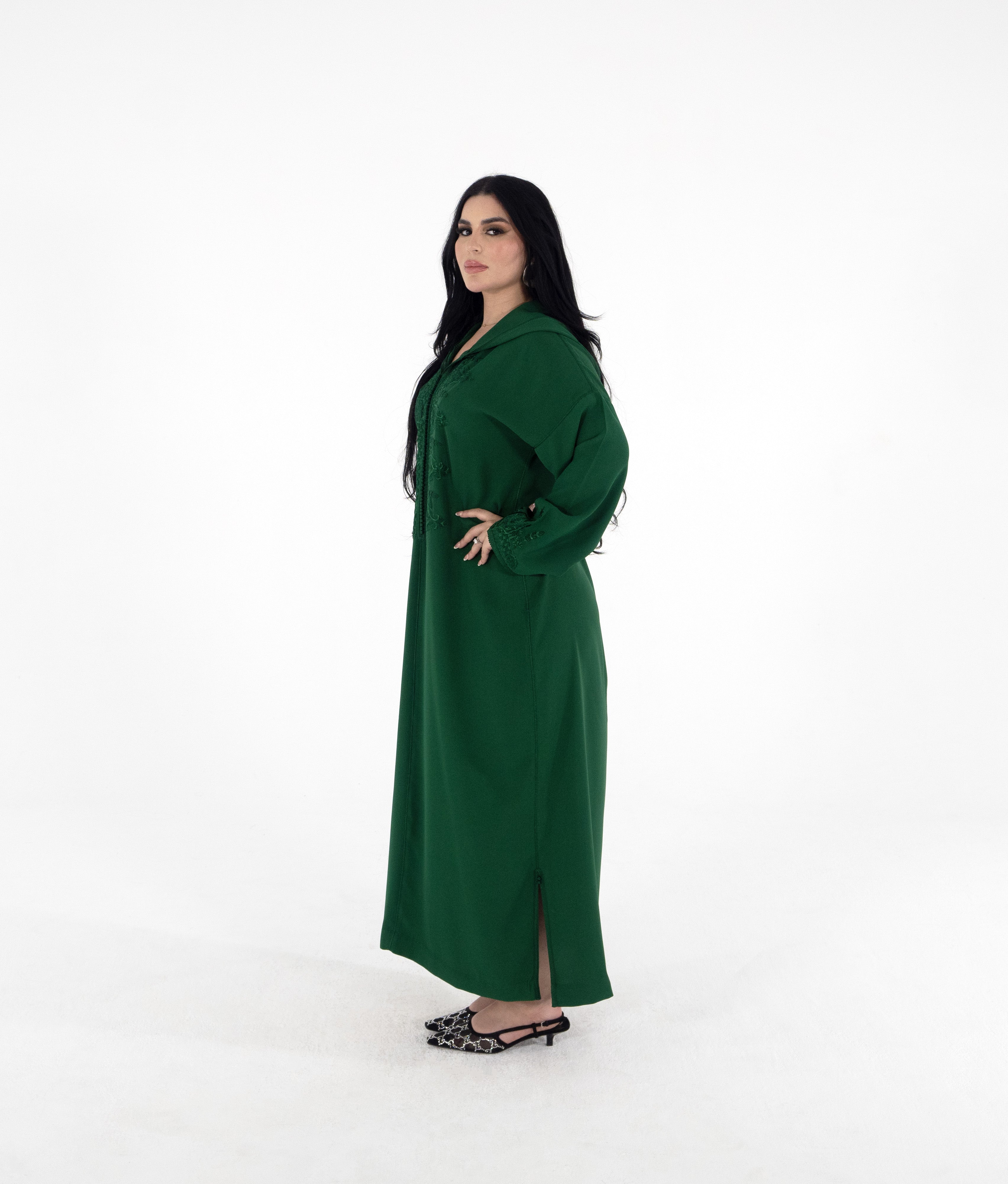 Jellaba Malak (ملاك الخزنة) - M/L - Pièce faite à la main - Kan Ya Makan