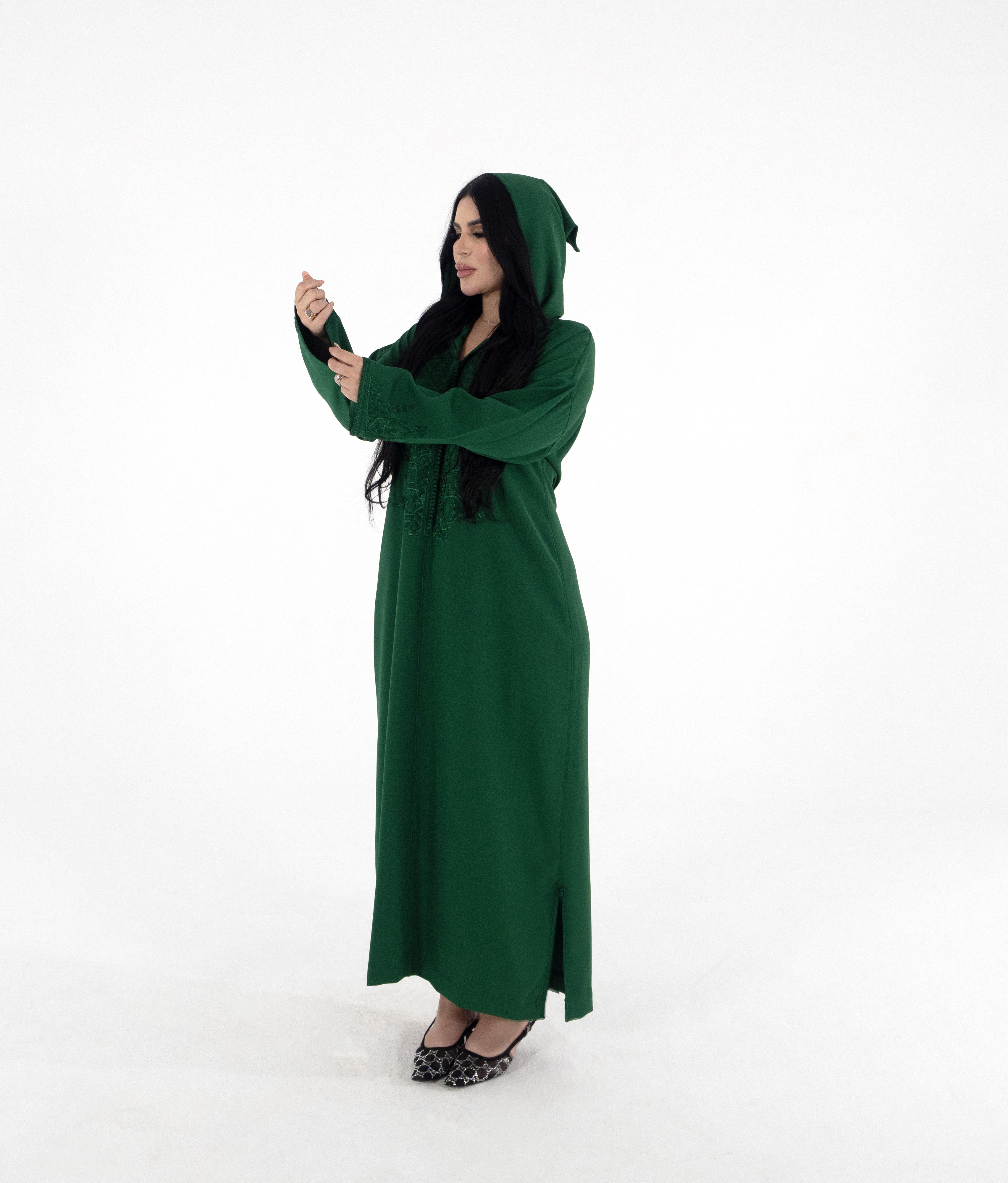 Jellaba Malak (ملاك الخزنة) - M/L - Pièce faite à la main - Kan Ya Makan