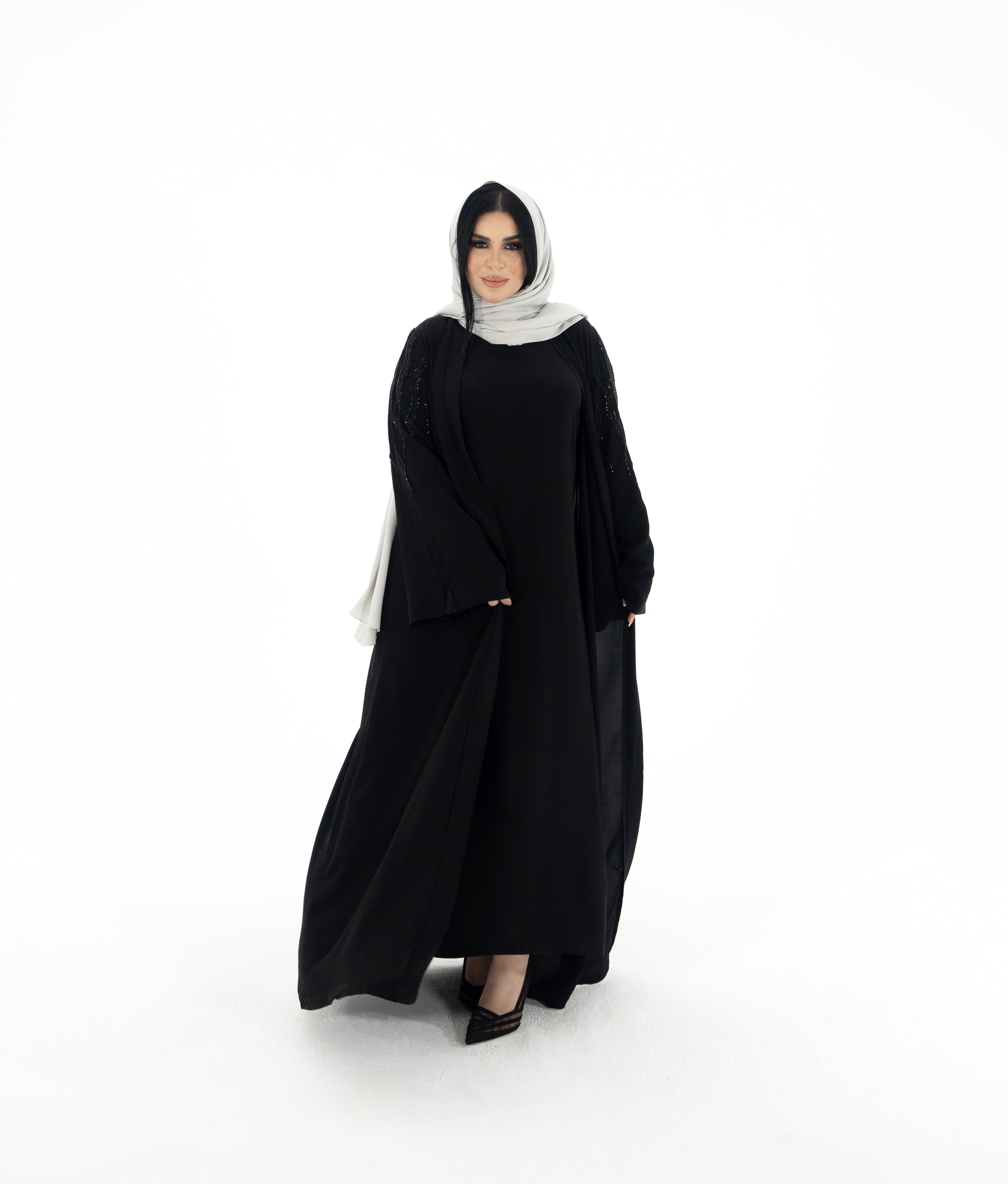 Abaya Nuit Étoilée - Kan Ya Makan