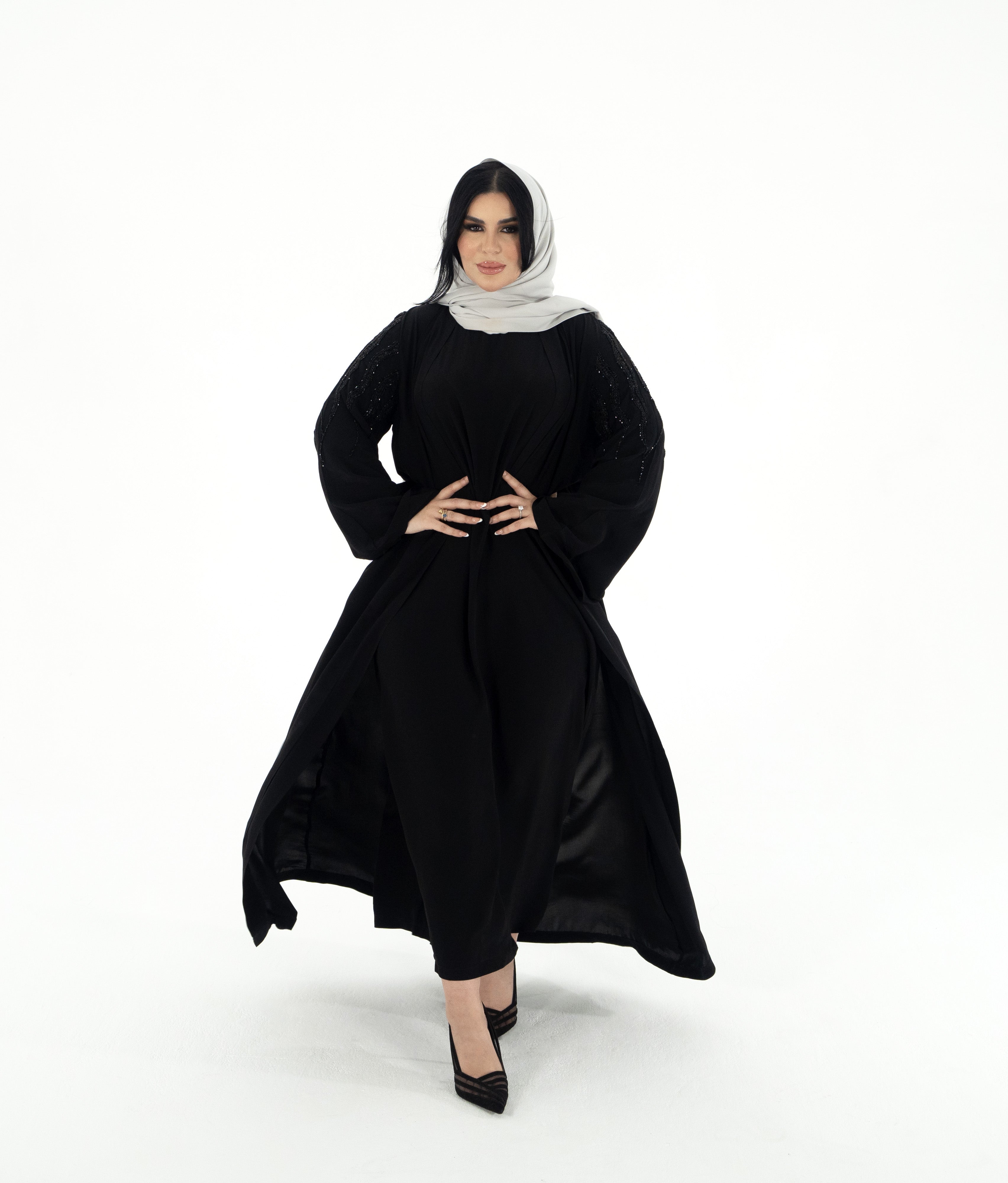 Abaya Nuit Étoilée - Kan Ya Makan