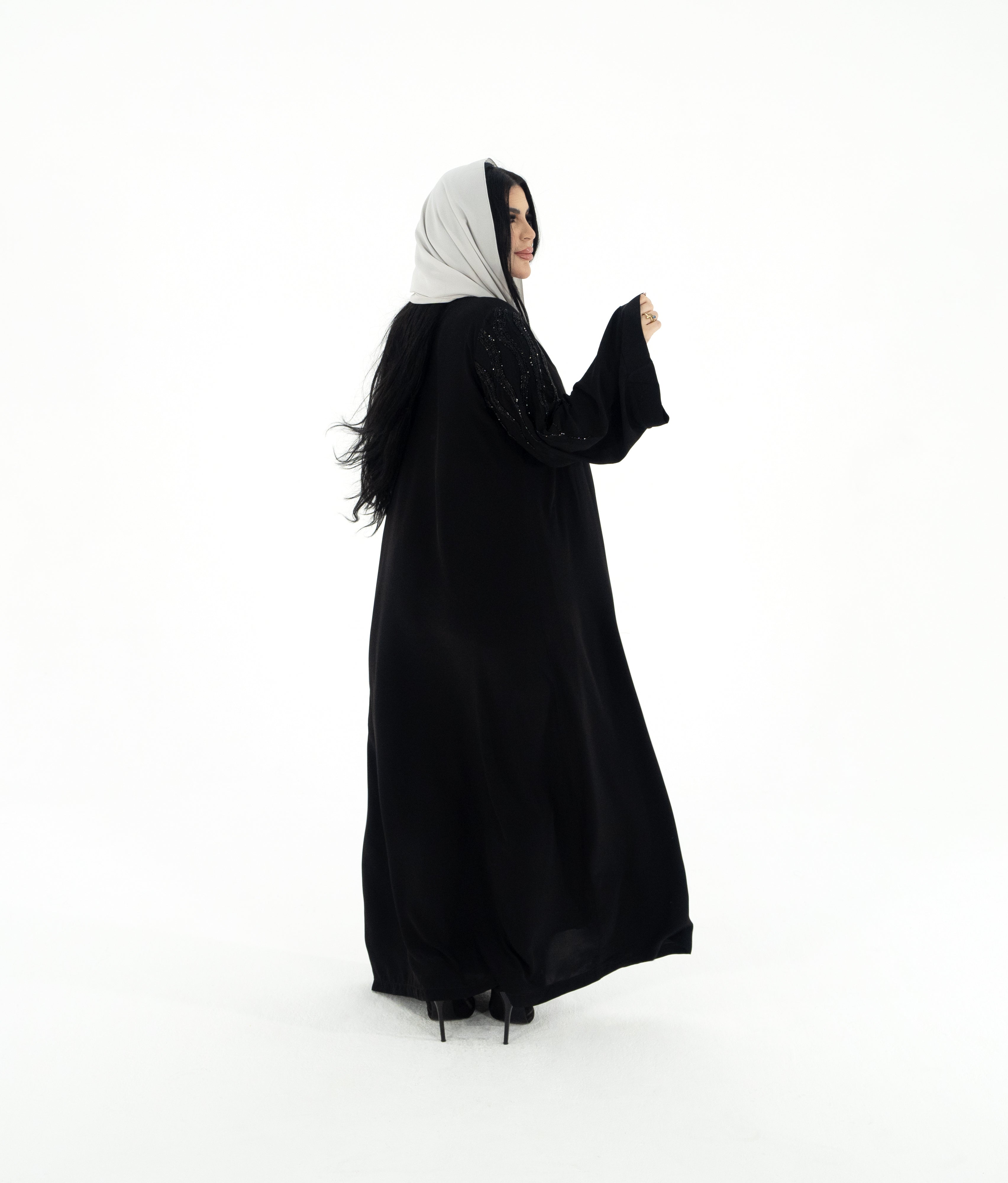 Abaya Nuit Étoilée - Kan Ya Makan