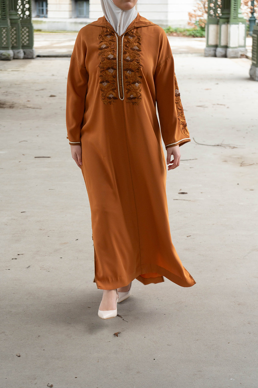 Jellaba Terracotta - Kan Ya Makan