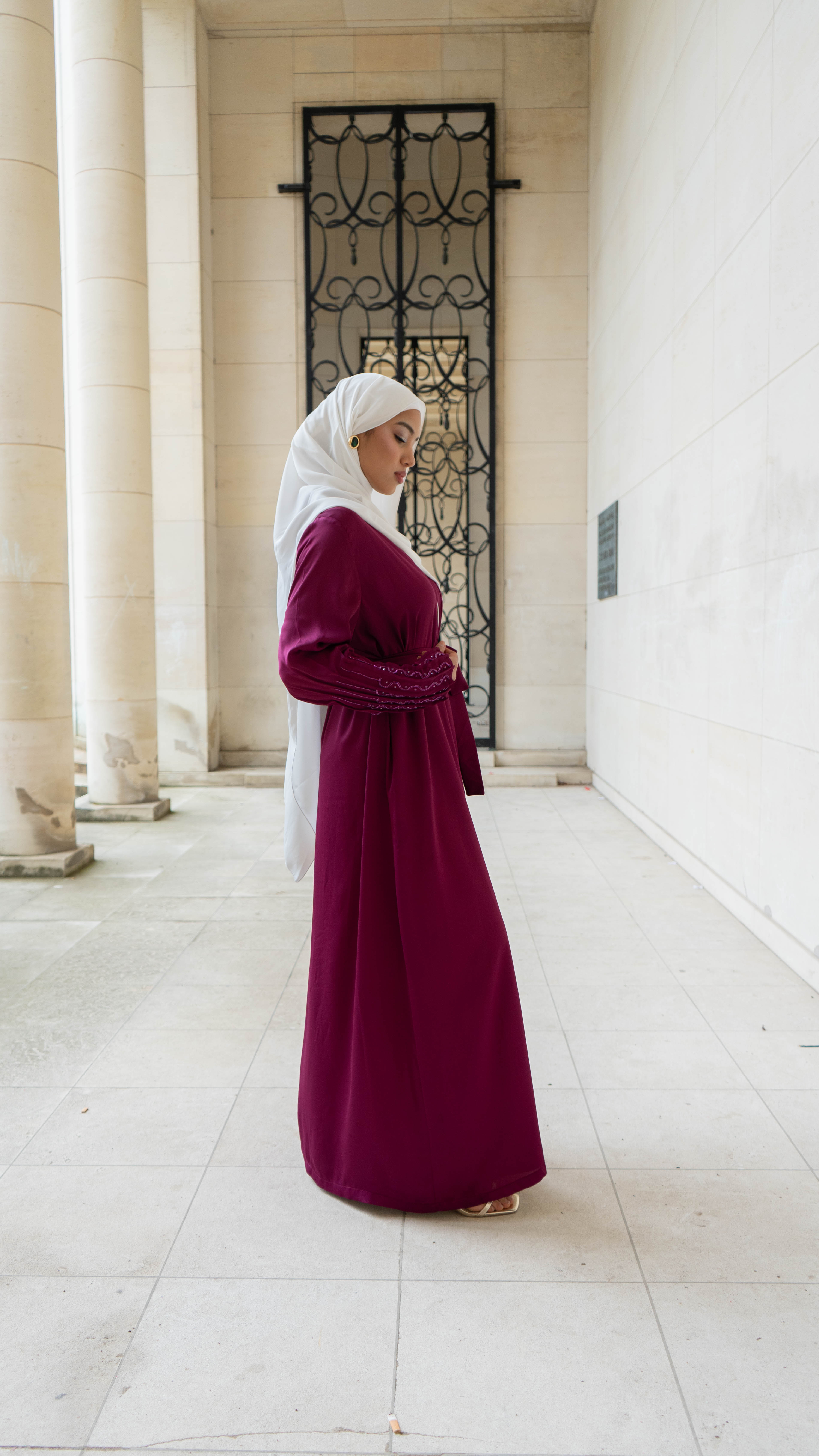 Kimono Jasmine - Bordeaux - Kan Ya Makan