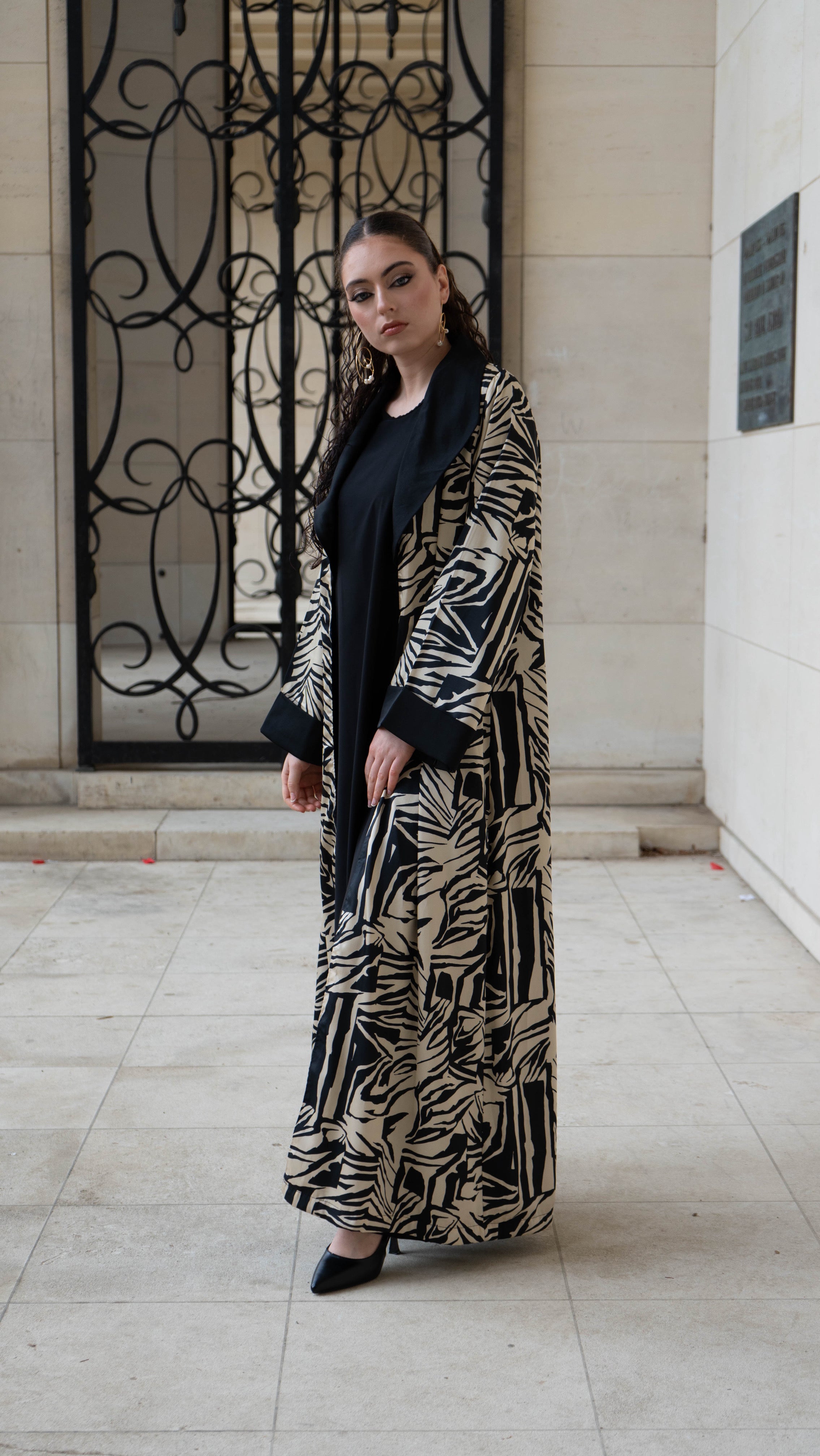 Kimono Zèbre (كيمونو الزرافة) - Taille L - Kan Ya Makan