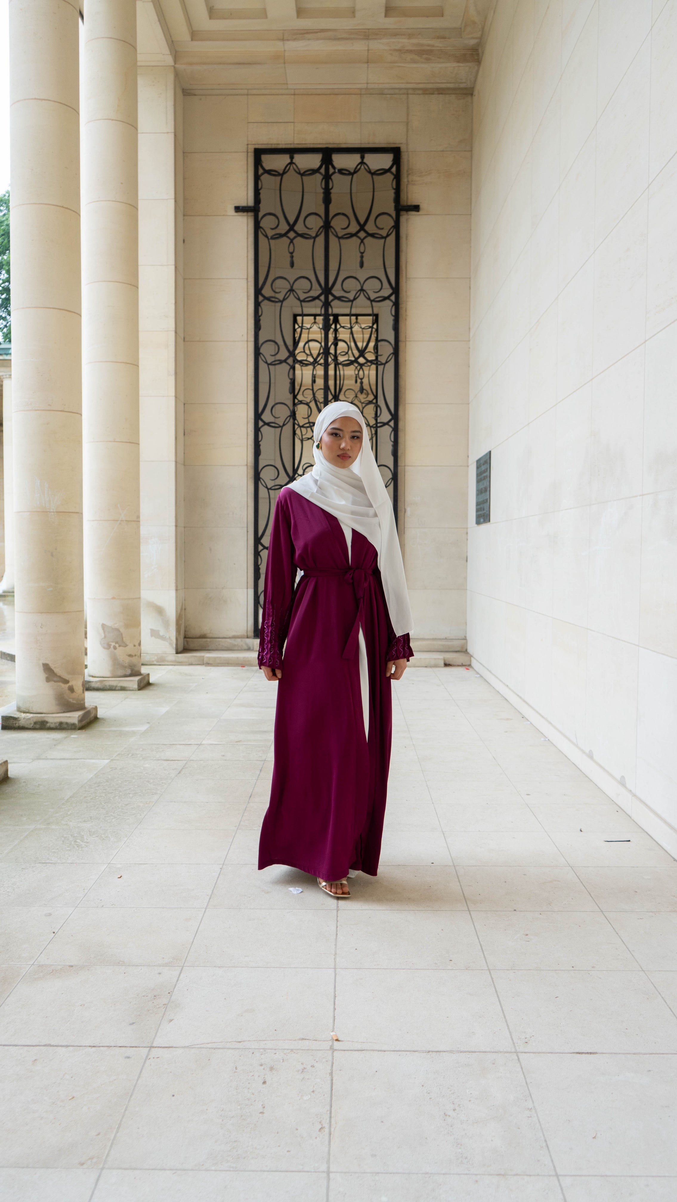 Kimono Jasmine - Bordeaux - Kan Ya Makan