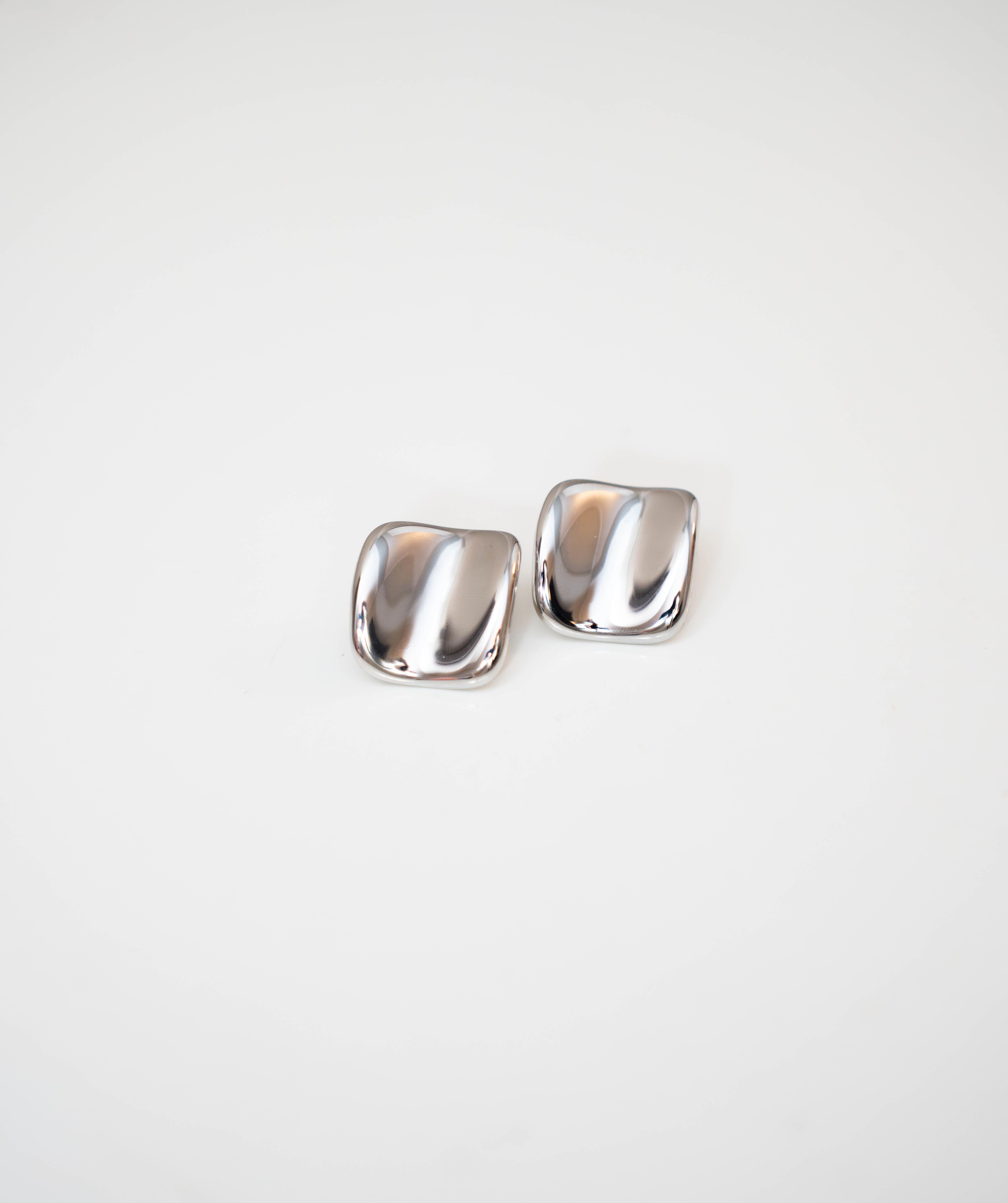 Liya - Boucles d’oreilles argentées - Kan Ya Makan