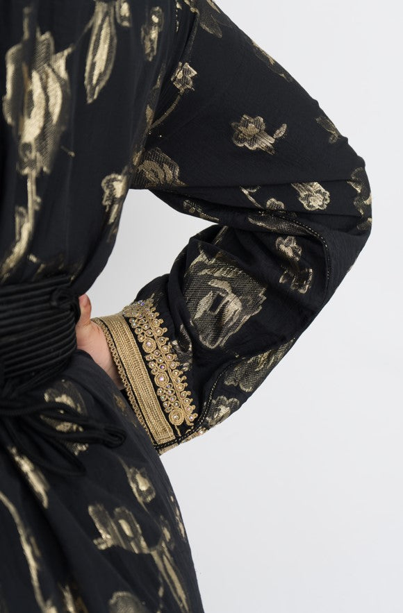 Lebssa Élégance Noire et Dorée - Taille M/L - Kan Ya Makan