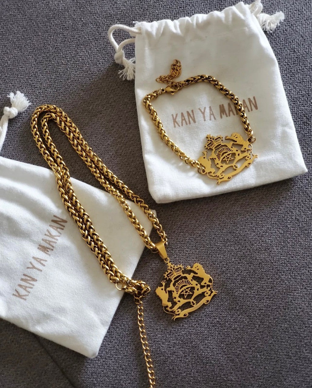 Collier Éclat Marocain - Kan Ya Makan