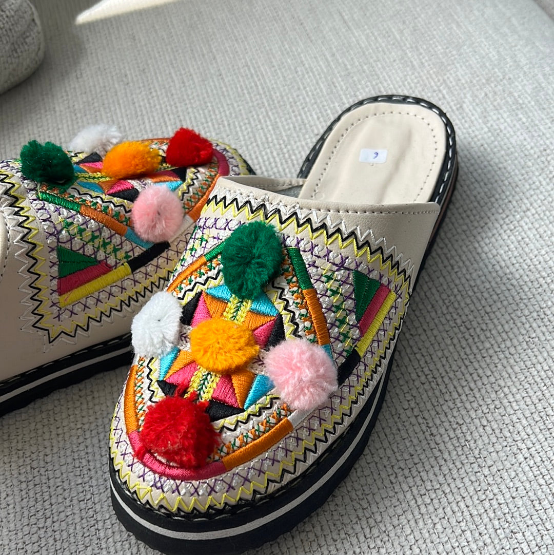 Sherbyl - Babouches - Plusieurs coloris disponible! - Kan Ya Makan