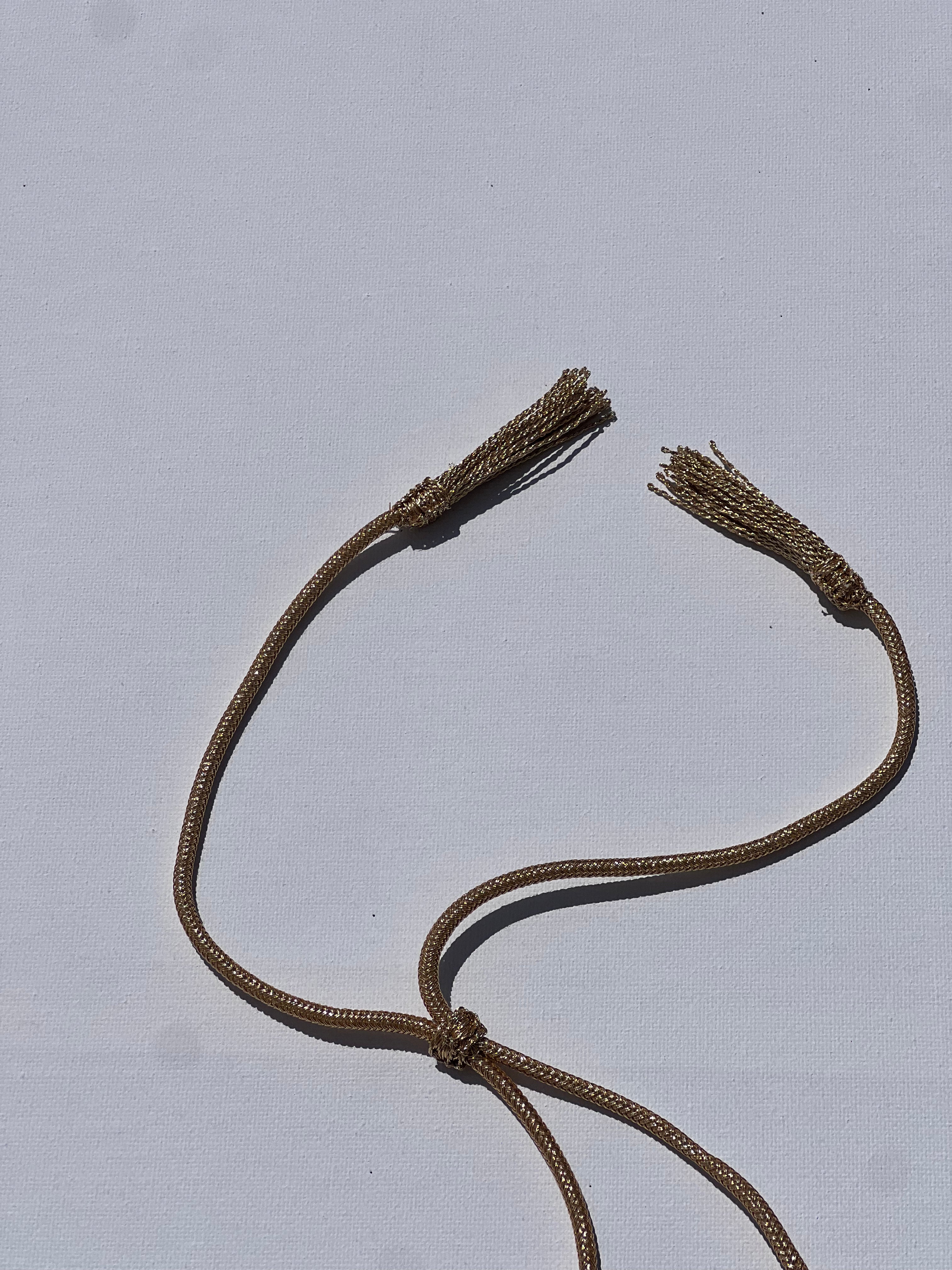 Collier Perlé Doré - Kan Ya Makan