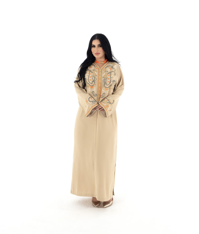 Caftan Fleurs d'Oranger (قفطان زهور البرتقال) - M/L