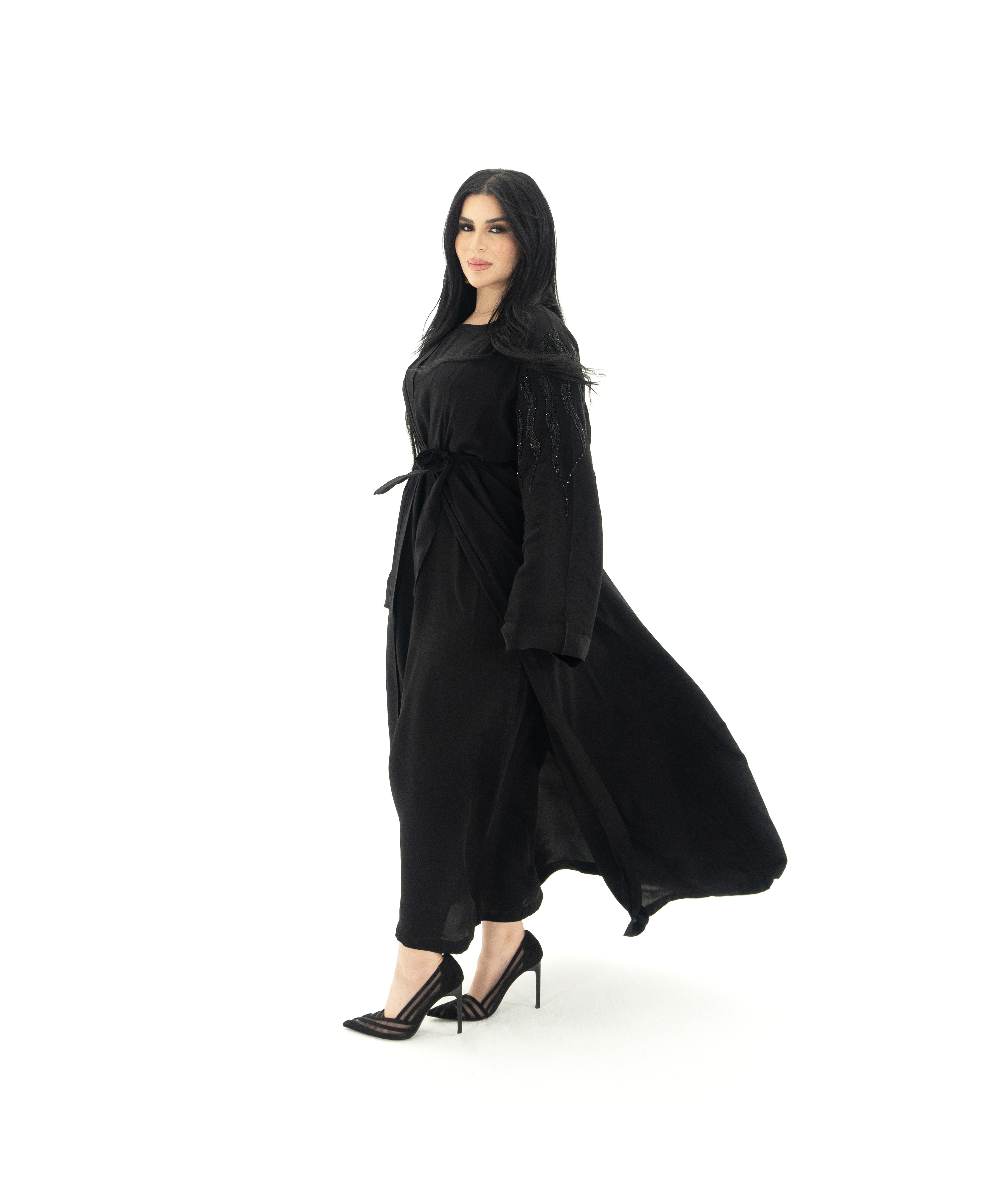 Abaya Nuit Étoilée - Kan Ya Makan