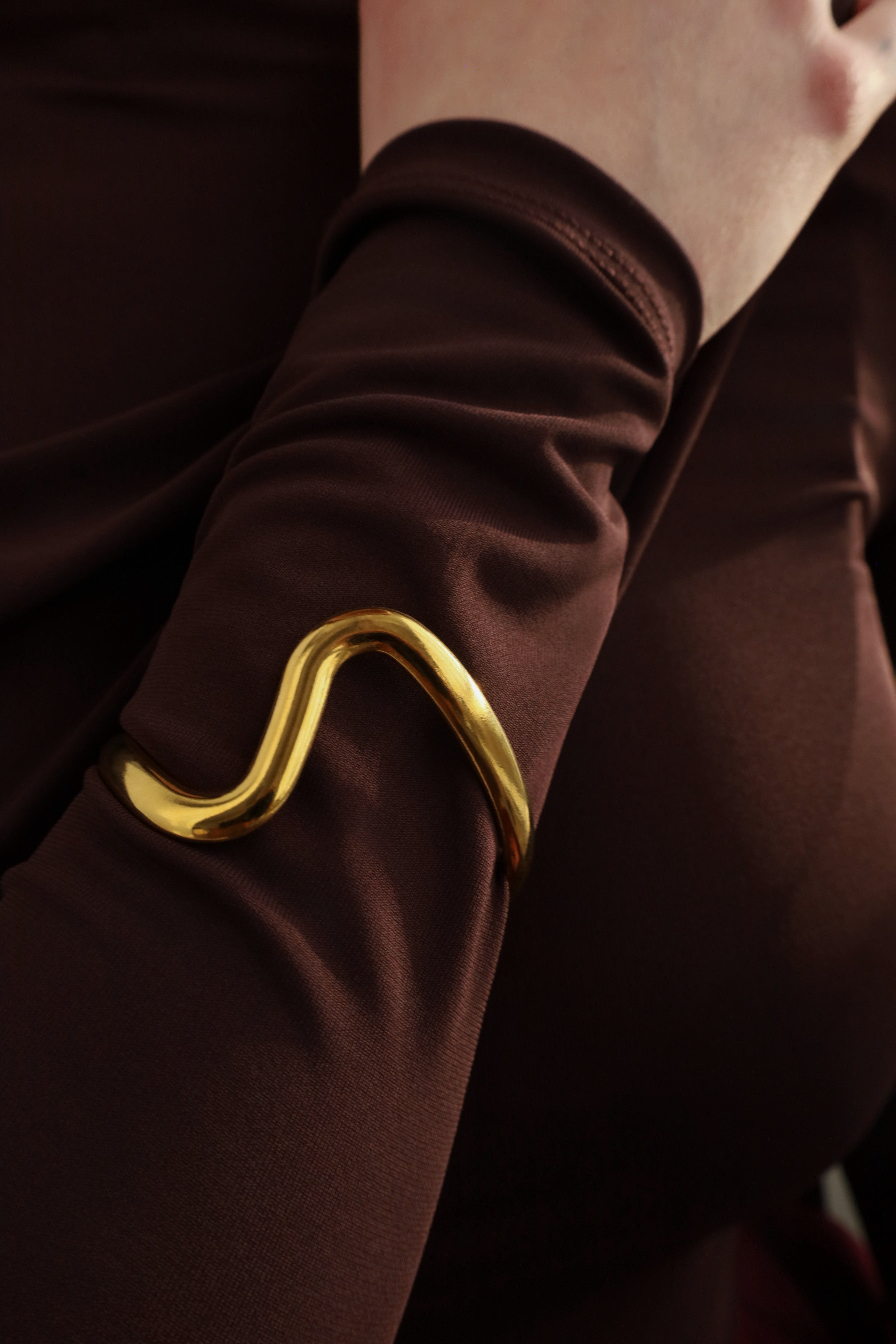 Sélène - Bracelet doré