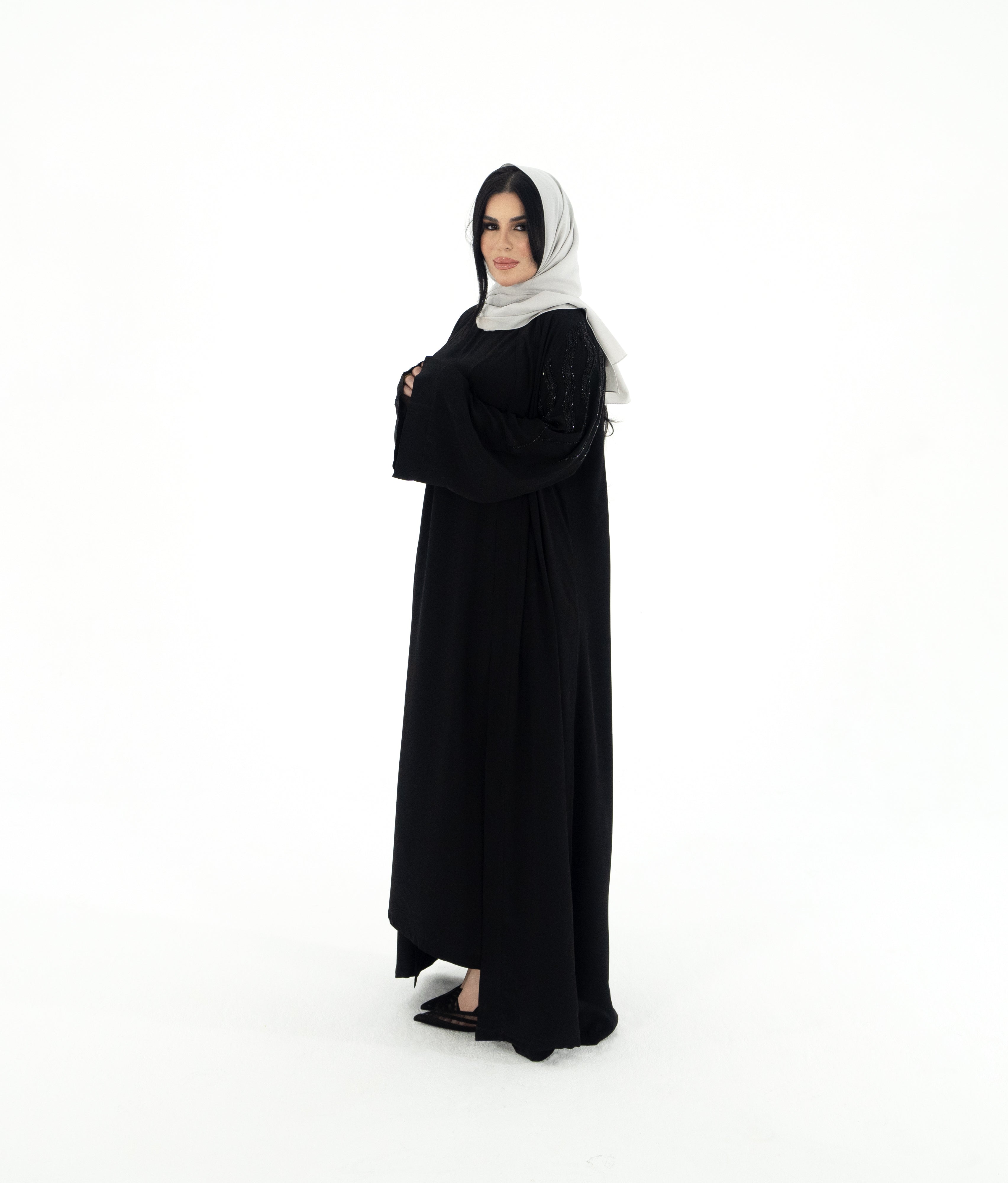 Abaya Nuit Étoilée - Kan Ya Makan