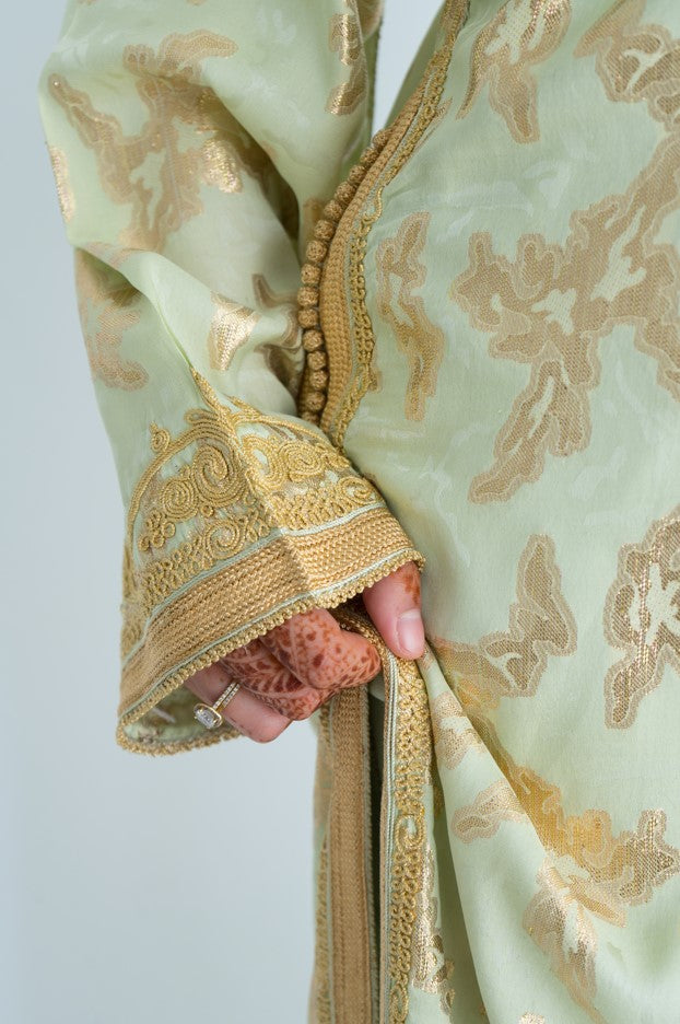 Lebssa Élégance Vert et Dorée - Taille M/L - Kan Ya Makan
