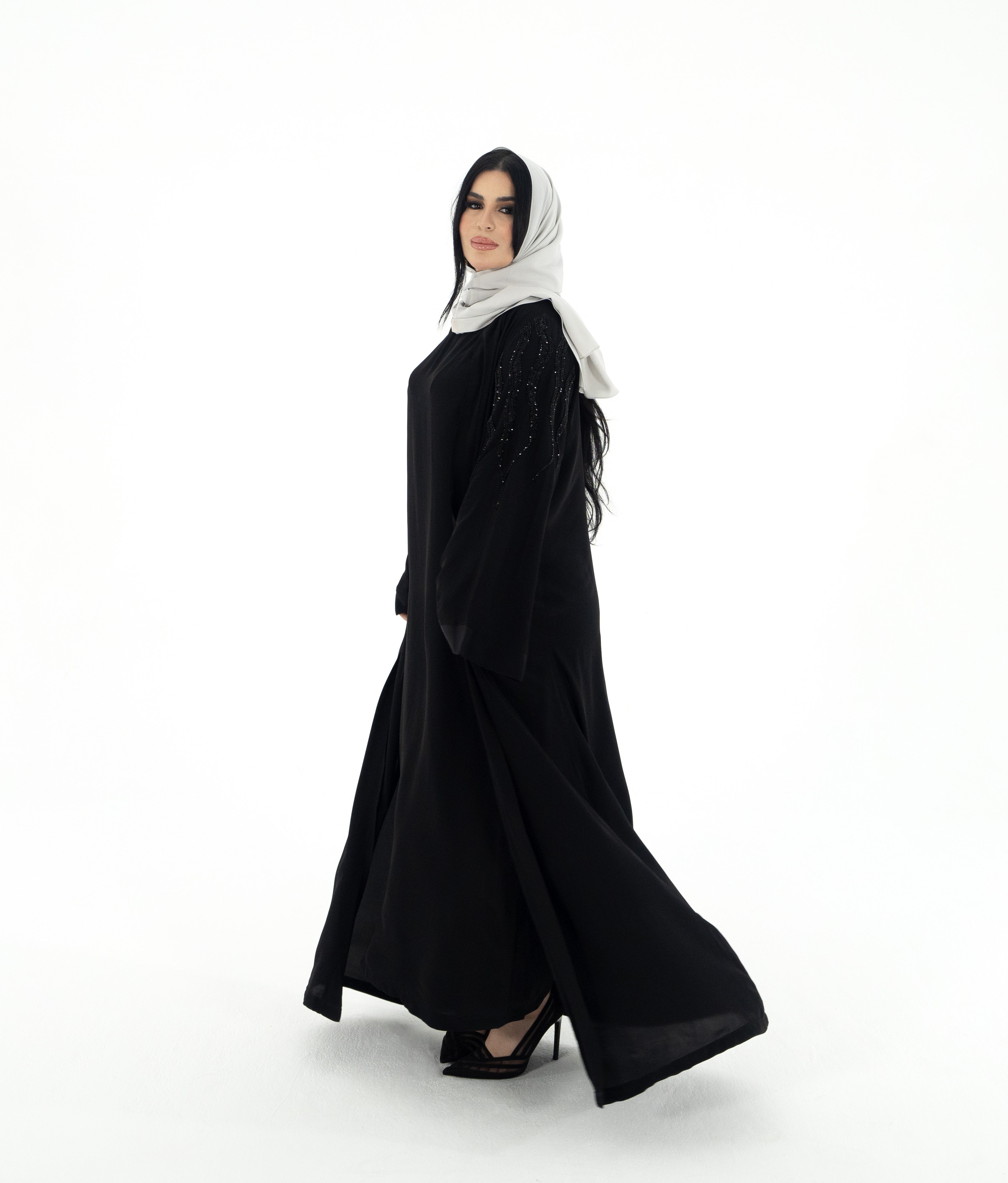 Abaya Nuit Étoilée - Kan Ya Makan