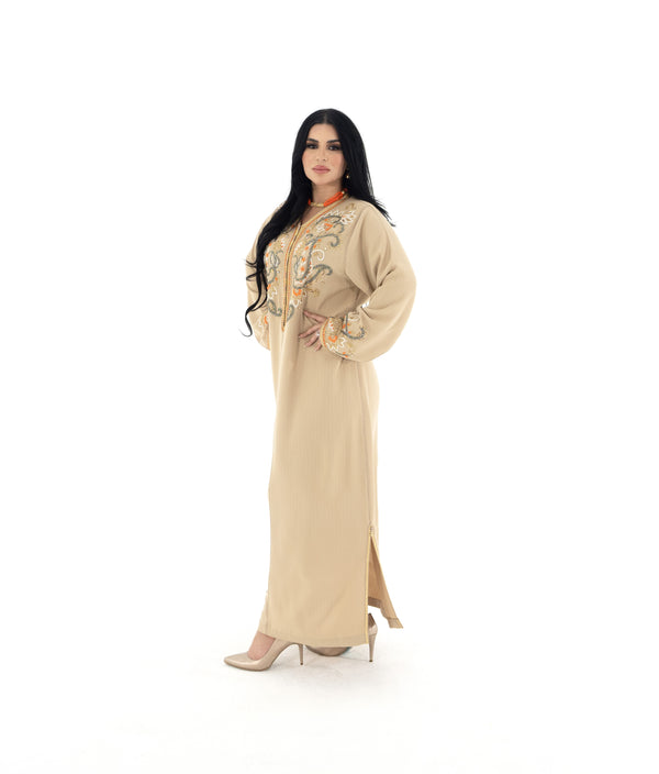 Caftan Fleurs d'Oranger (قفطان زهور البرتقال) - M/L