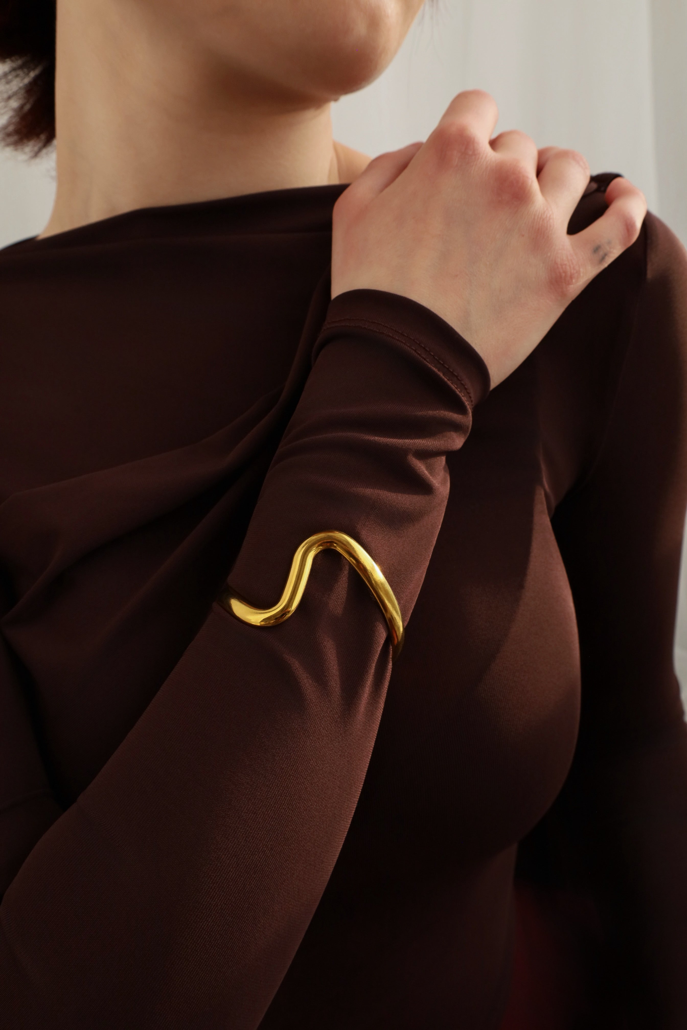 Sélène - Bracelet doré