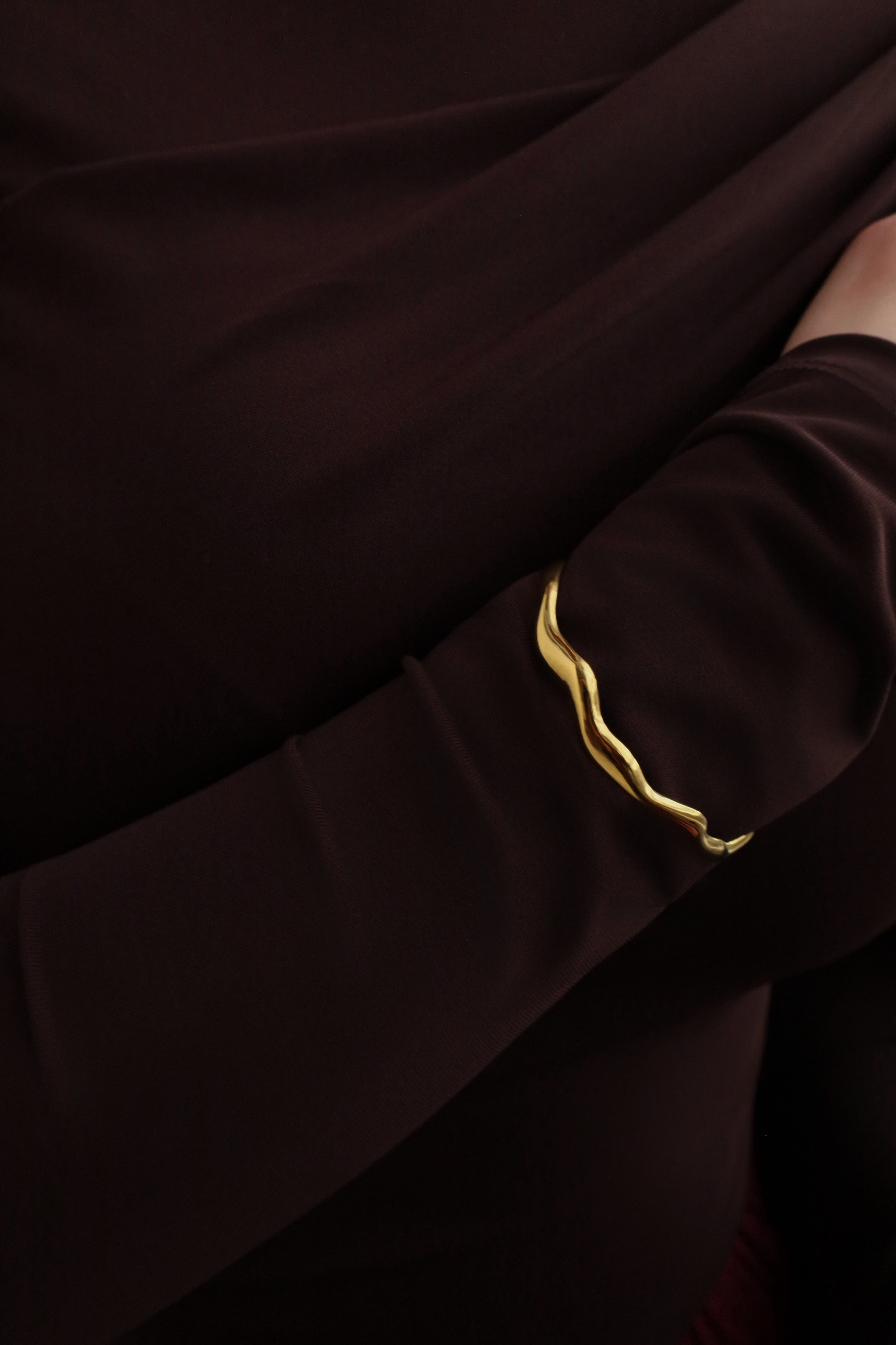 Naïa - Bracelet doré