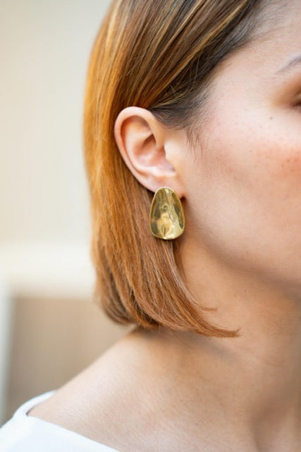 NAIA – Boucles d’oreilles dorées - Kan Ya Makan