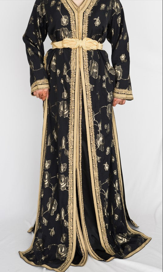 Lebssa Élégance Noire et Dorée - Taille M/L - Kan Ya Makan