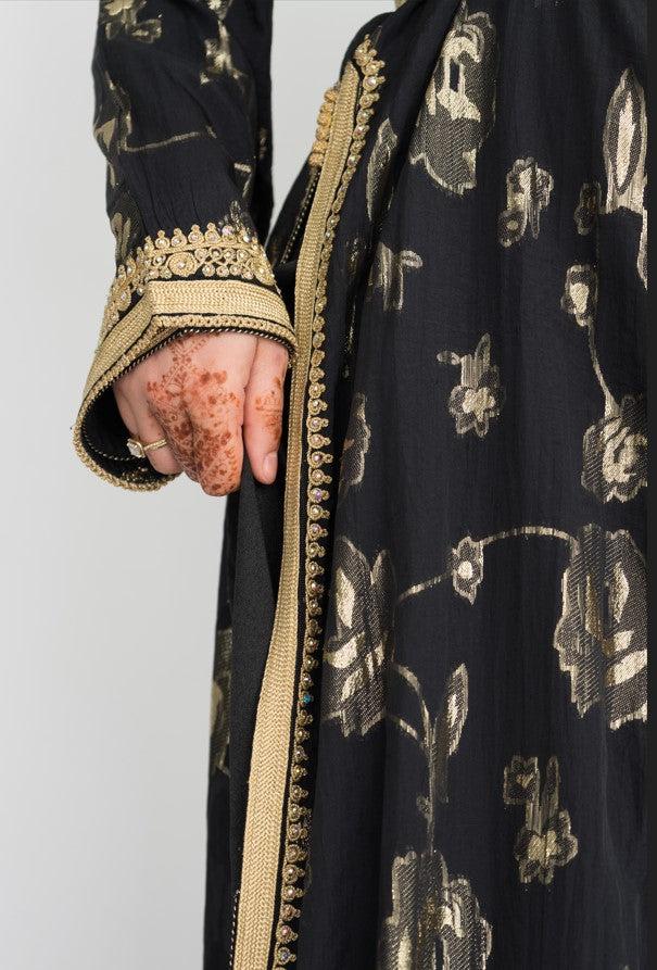 Lebssa Élégance Noire et Dorée - Taille M/L - Kan Ya Makan